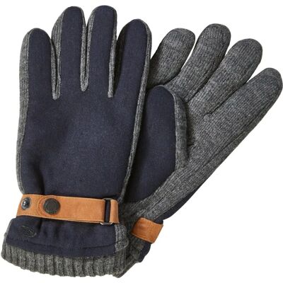 Gants Camel Active Carreau Bleu Nuit - Gants Gants Camel Active Carreau Bleu Nuit - Gants