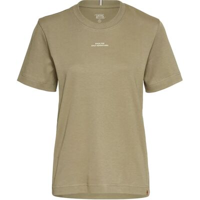 Camel Active Vert Kaki T-shirt à Manches Courtes - T-shirt Camel Active Vert Kaki T-shirt à Manches Courtes - T-shirt