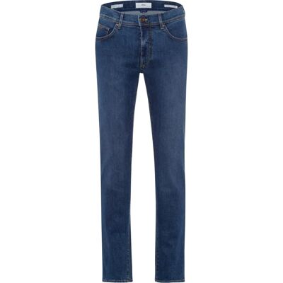 Jeans BRAX Cadiz w niebieskim z pięcioma kieszeniami z organicznej bawełny Jeans BRAX Cadiz w niebieskim z pięcioma kieszeniami z organicznej bawełny