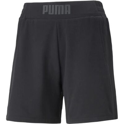 PUMA Shorts Logo French Terry Återvunnen polyester Svart S - Shorts PUMA Shorts Logo French Terry Återvunnen polyester Svart S - Shorts