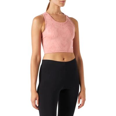 Puma Studio AOP Crop TANK - Rosett - Högpresterande träningskläder Puma Studio AOP Crop TANK - Rosett - Högpresterande träningskläder