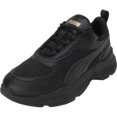 Puma Dames Cassia Trainers - Zwart - Maat UK 8 Puma Dames Cassia Trainers - Zwart - Maat UK 8