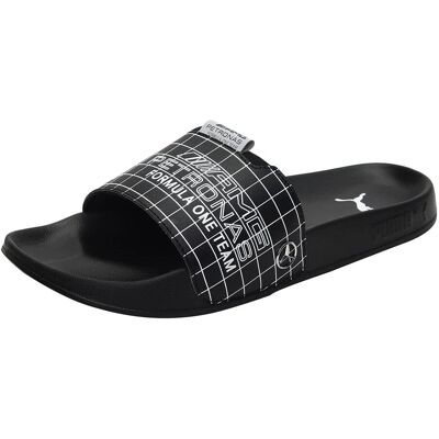 Puma Mercedes Leadcat 2.0 Black Unisex - Slippers Puma Mercedes Leadcat 2.0 Black Unisex - Slippers