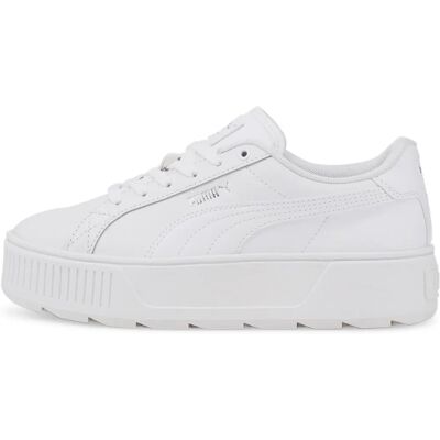 Puma Karmen Weiße Leder Sneakers - Sneakers Puma Karmen Weiße Leder Sneakers - Sneakers
