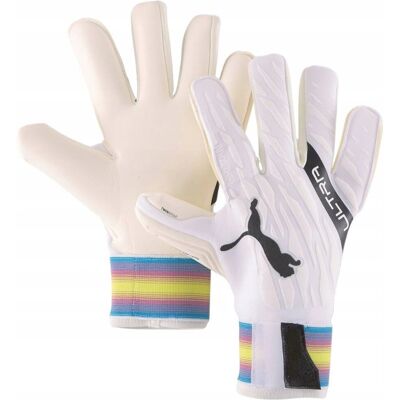 Puma - Ultra Grip 1 Hybrid Pro Cat Logo - Biało-Szare Puma - Ultra Grip 1 Hybrid Pro Cat Logo - Biało-Szare