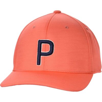 Puma P110 Verstelbare Hot Coral Golf Cap - Heren Puma P110 Verstelbare Hot Coral Golf Cap - Heren
