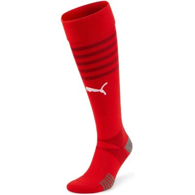 PUMA teamFINAL Fußballsocken - Rot/Weiß - Sports Gear PUMA teamFINAL Fußballsocken - Rot/Weiß - Sports Gear
