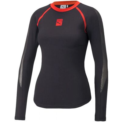 Top Puma Vogue cu mânecă lungă - Tricou sport care elimină umiditatea Top Puma Vogue cu mânecă lungă - Tricou sport care elimină umiditatea