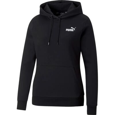 Puma Essentials+ Brodeerattu W Huppari (670004) - musta puma Puma Essentials+ Brodeerattu W Huppari (670004) - musta puma
