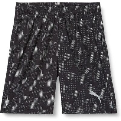 Puma Active Sports Woven AOP B Shorts pojkar svarta 128 Puma Active Sports Woven AOP B Shorts pojkar svarta 128