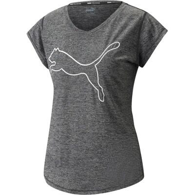Puma XS Heather Cat Träningstopp - Grå/Svart - Träning Puma XS Heather Cat Träningstopp - Grå/Svart - Träning