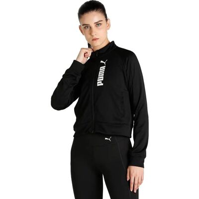 PUMA Black Short Zip Sweatshirt - Training PUMA Black Short Zip Sweatshirt - Training
