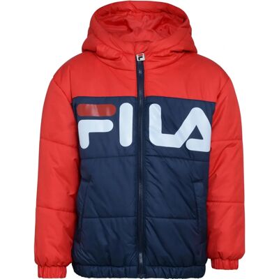 Veste rembourrée Fila - Rouge vrai/Iris noir - Imperméable et coupe-vent - Veste Veste rembourrée Fila - Rouge vrai/Iris noir - Imperméable et coupe-vent - Veste