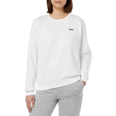 Model Fila FAW0584 Alb Strălucitor Bumbac Organic - Hanorac Model Fila FAW0584 Alb Strălucitor Bumbac Organic - Hanorac