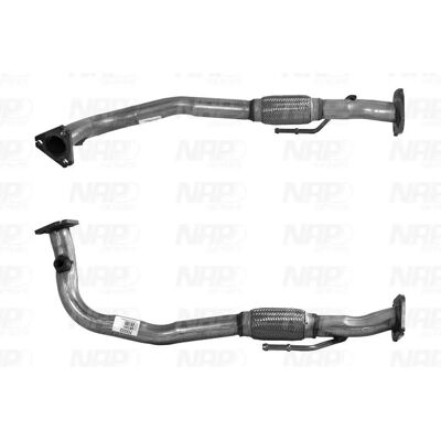 NAP carparts CAF10532 Rura wydechowa - Dopasowanie do pojazdu NAP carparts CAF10532 Rura wydechowa - Dopasowanie do pojazdu