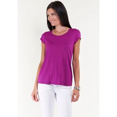 Seidel Moden Lila T-Shirt - Casual, Kurzarm, Made in Germany Seidel Moden Lila T-Shirt - Casual, Kurzarm, Made in Germany