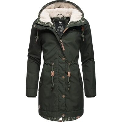 Ragwear YM-Canny Vinterjakke - Casual, Grøn, Størrelse L Ragwear YM-Canny Vinterjakke - Casual, Grøn, Størrelse L