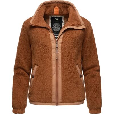 RAGWEAR Nordicka Braun Fleecesweatshirt Damen RAGWEAR Nordicka Braun Fleecesweatshirt Damen