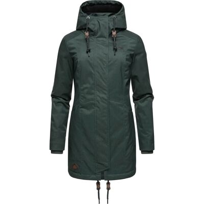 RAGWEAR Tunned Mørkegrøn Jakke - Vinterfrakke RAGWEAR Tunned Mørkegrøn Jakke - Vinterfrakke