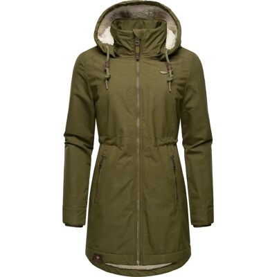 RAGWEAR Dakkota - Wasserdichte Teddy-Fleece-Winterjacke für Damen RAGWEAR Dakkota - Wasserdichte Teddy-Fleece-Winterjacke für Damen