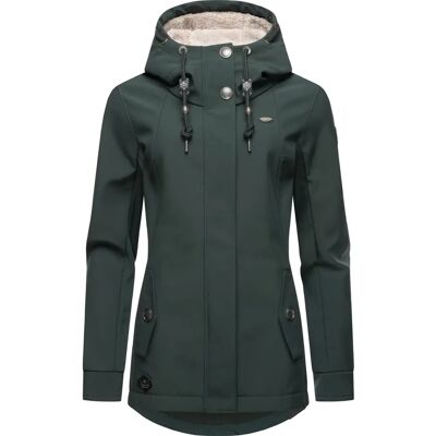 RAGWEAR Monadde Softshelljakke - Damer, grøn RAGWEAR Monadde Softshelljakke - Damer, grøn