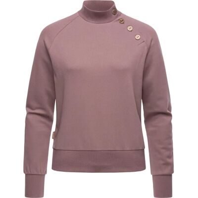 RAGWEAR Majjorka Solid Mauve Oversized Sweatshirt - Sweatshirt RAGWEAR Majjorka Solid Mauve Oversized Sweatshirt - Sweatshirt