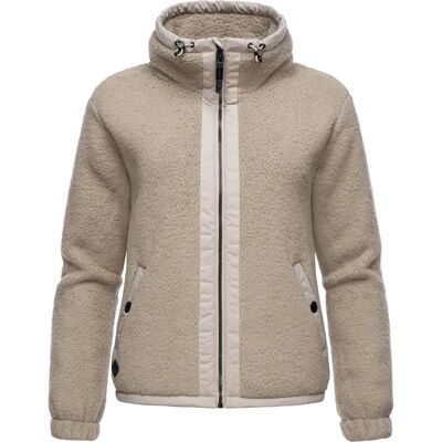 RAGWEAR Nordicka Weiß Fleecepullover - Sweatshirt RAGWEAR Nordicka Weiß Fleecepullover - Sweatshirt
