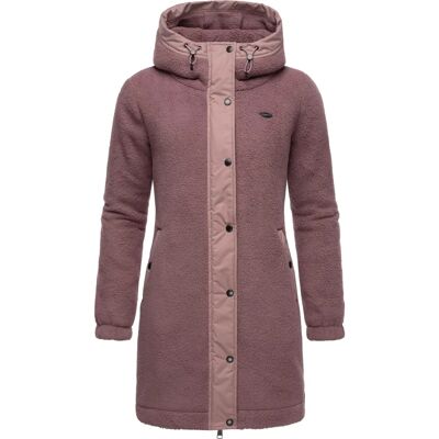RAGWEAR Coucy Mauve Lange Fleecejacke - Jacke RAGWEAR Coucy Mauve Lange Fleecejacke - Jacke