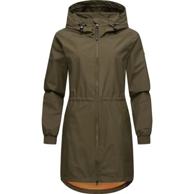 RAGWEAR Bronja II Olivengrøn Vandtæt Kort Jakke RAGWEAR Bronja II Olivengrøn Vandtæt Kort Jakke