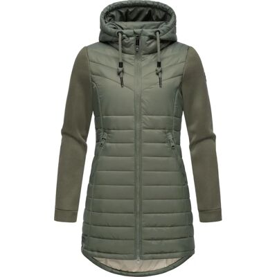 RAGWEAR Sandrra Long Damejakke - Olivengrøn, XXL RAGWEAR Sandrra Long Damejakke - Olivengrøn, XXL