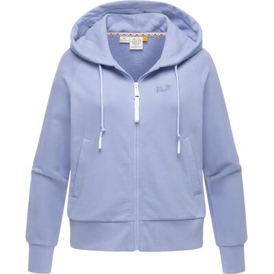 RAGWEAR Taila - Lässige blaue Kapuzen-Sweatjacke für Damen RAGWEAR Taila - Lässige blaue Kapuzen-Sweatjacke für Damen