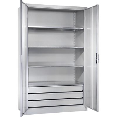 Armoire en Acier CP Grande Capacité Avec Serrure - Armoire de Rangement - Publicité Armoire en Acier CP Grande Capacité Avec Serrure - Armoire de Rangement - Publicité