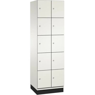 C+P Schrank - 5 Fächer, Weiß, 600mm breit, 10 Fächer C+P Schrank - 5 Fächer, Weiß, 600mm breit, 10 Fächer