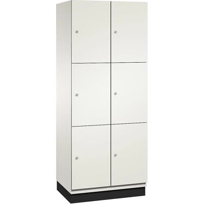 C+P Stahl-Schrank mit 3 Fächern - 6 Bereiche C+P Stahl-Schrank mit 3 Fächern - 6 Bereiche