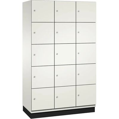 C+P Stahlschrank - 15 Fächer - Weiß - Aufbewahrungsschrank C+P Stahlschrank - 15 Fächer - Weiß - Aufbewahrungsschrank