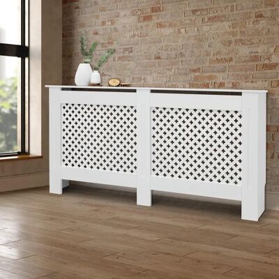 ECD Germany Lämpöputkikansi - 152x19x82 cm MDF Hunajakuvio ECD Germany Lämpöputkikansi - 152x19x82 cm MDF Hunajakuvio