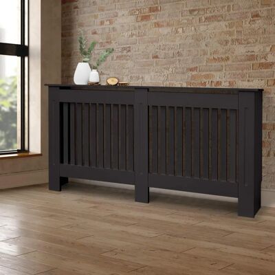 Housse de Radiateur ECD Germany - Style Rustique - 152x19x82cm - Publicité Housse de Radiateur ECD Germany - Style Rustique - 152x19x82cm - Publicité