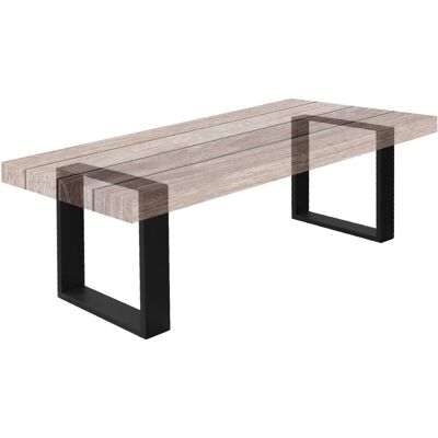 ECD Germany Stahl Tischbeine - 40x43cm - Modernes Industrielles Design ECD Germany Stahl Tischbeine - 40x43cm - Modernes Industrielles Design