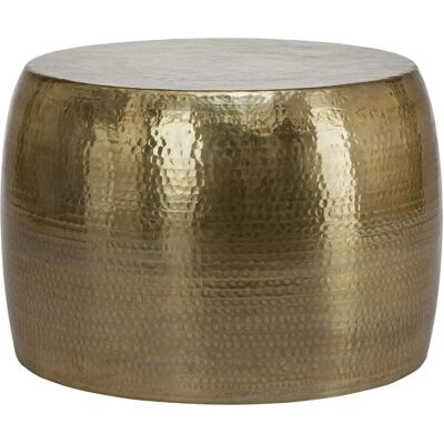 WOMO-DESIGN Goud Gehamerde Aluminium Salontafel WOMO-DESIGN Goud Gehamerde Aluminium Salontafel