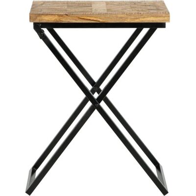 Womo-design Mangohout Salontafel - Rustiek Modern Decor Womo-design Mangohout Salontafel - Rustiek Modern Decor