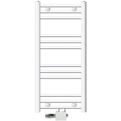 LUXEBATH - ecd Germany Radiatore - 400x800mm Bianco Termostato Connessione Centrale Bagno LUXEBATH - ecd Germany Radiatore - 400x800mm Bianco Termostato Connessione Centrale Bagno