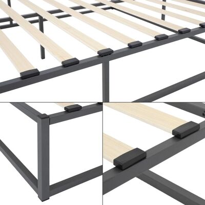 ML Design Bett 120x200cm - Modern, Robust, Leicht zu montieren ML Design Bett 120x200cm - Modern, Robust, Leicht zu montieren