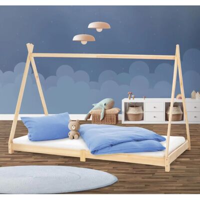ML-Design Kinder Tipi Bed 90x200cm met Lattenbodem ML-Design Kinder Tipi Bed 90x200cm met Lattenbodem