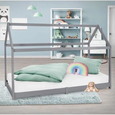Lit Enfant ML-Design - En Forme de Maison - Ludique & Confortable - 3-10 Ans - Publicité Lit Enfant ML-Design - En Forme de Maison - Ludique & Confortable - 3-10 Ans - Publicité