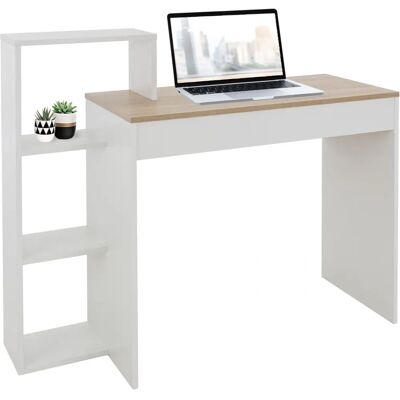 ML Design Nowoczesne Biurko z Półkami - 3 Szuflady ML Design Nowoczesne Biurko z Półkami - 3 Szuflady