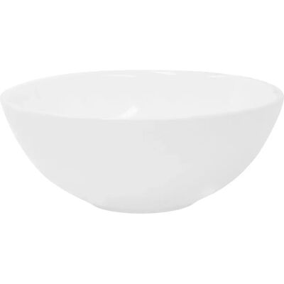ML-Design Lavabo Rond en Céramique Blanche - Vasque de Salle de Bain - Publicité ML-Design Lavabo Rond en Céramique Blanche - Vasque de Salle de Bain - Publicité