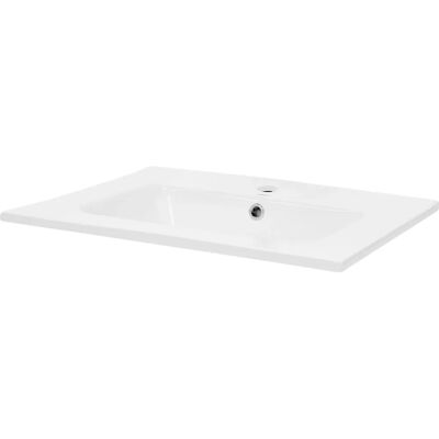 Lavabo ML-Design 61x16.5x46cm - Céramique, Rectangulaire, Salle de bain - Publicité Lavabo ML-Design 61x16.5x46cm - Céramique, Rectangulaire, Salle de bain - Publicité