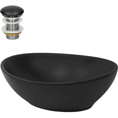 ML-Design Modern Living Keramiikka Pesuallas Musta 410x335x145mm - Pesuallas ML-Design Modern Living Keramiikka Pesuallas Musta 410x335x145mm - Pesuallas