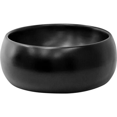 Lavabo rond en céramique noire mate ML-Design - Lavabo de salle de bain - Publicité Lavabo rond en céramique noire mate ML-Design - Lavabo de salle de bain - Publicité
