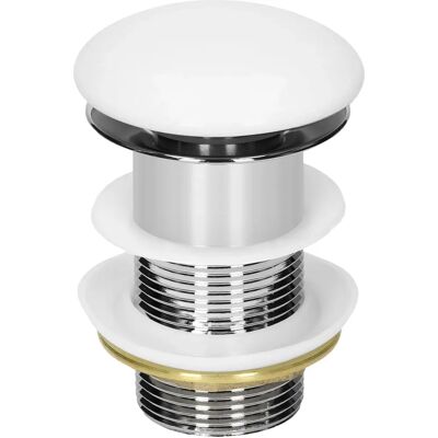 ML-Design Kit de Drainage Universel - 1 1/4 pouce, Céramique Noir et Blanc - Publicité ML-Design Kit de Drainage Universel - 1 1/4 pouce, Céramique Noir et Blanc - Publicité